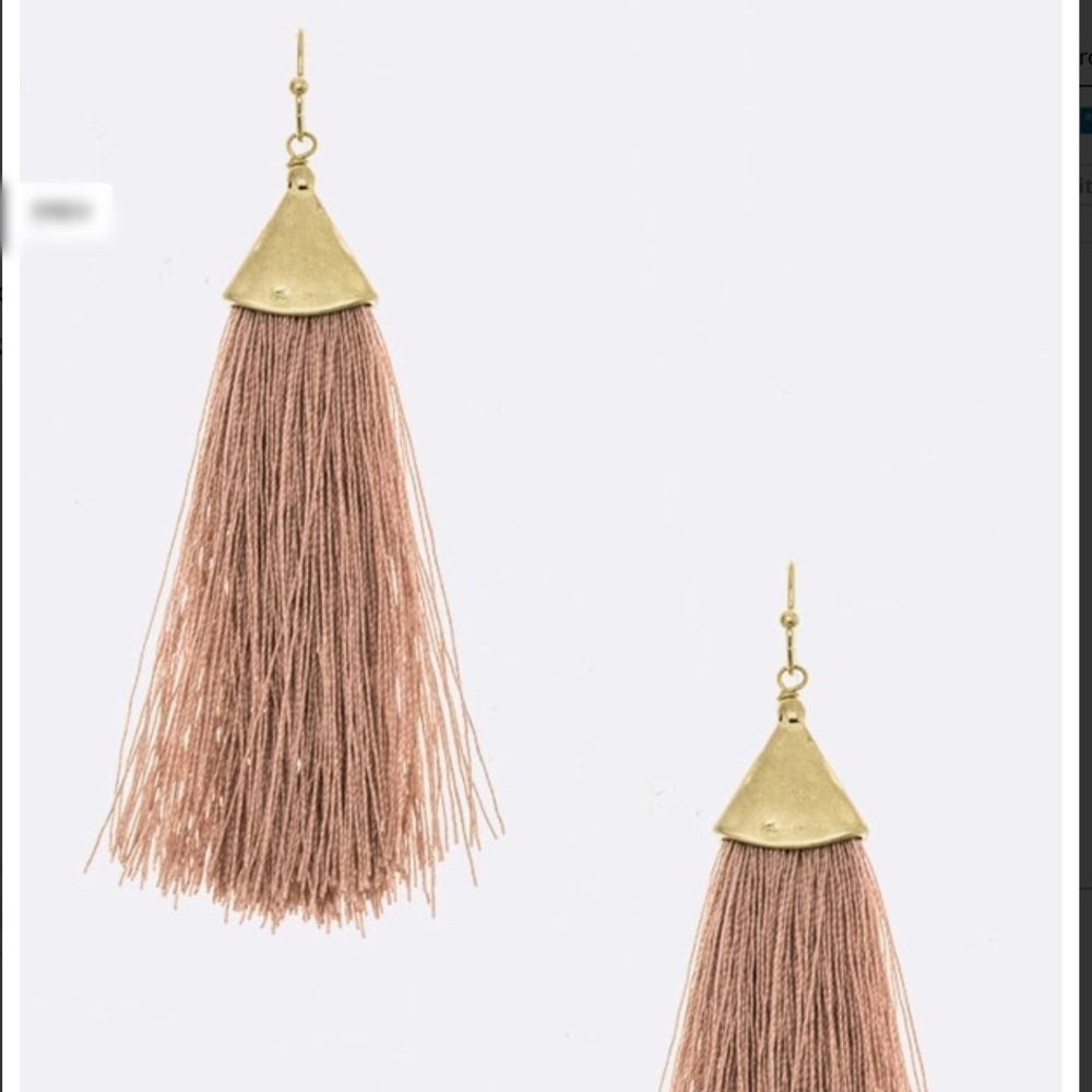 Gold-taupe Earrings NWT